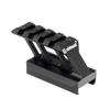 ohhunt Riser Mount 1 inch Hight Picatinny Rail Cantilever Design Black view 4