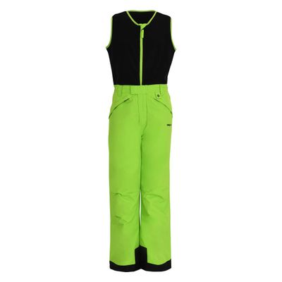 Arctix Kids Limitless Fleece Top Bib Overalls, Lime Green, 3T
