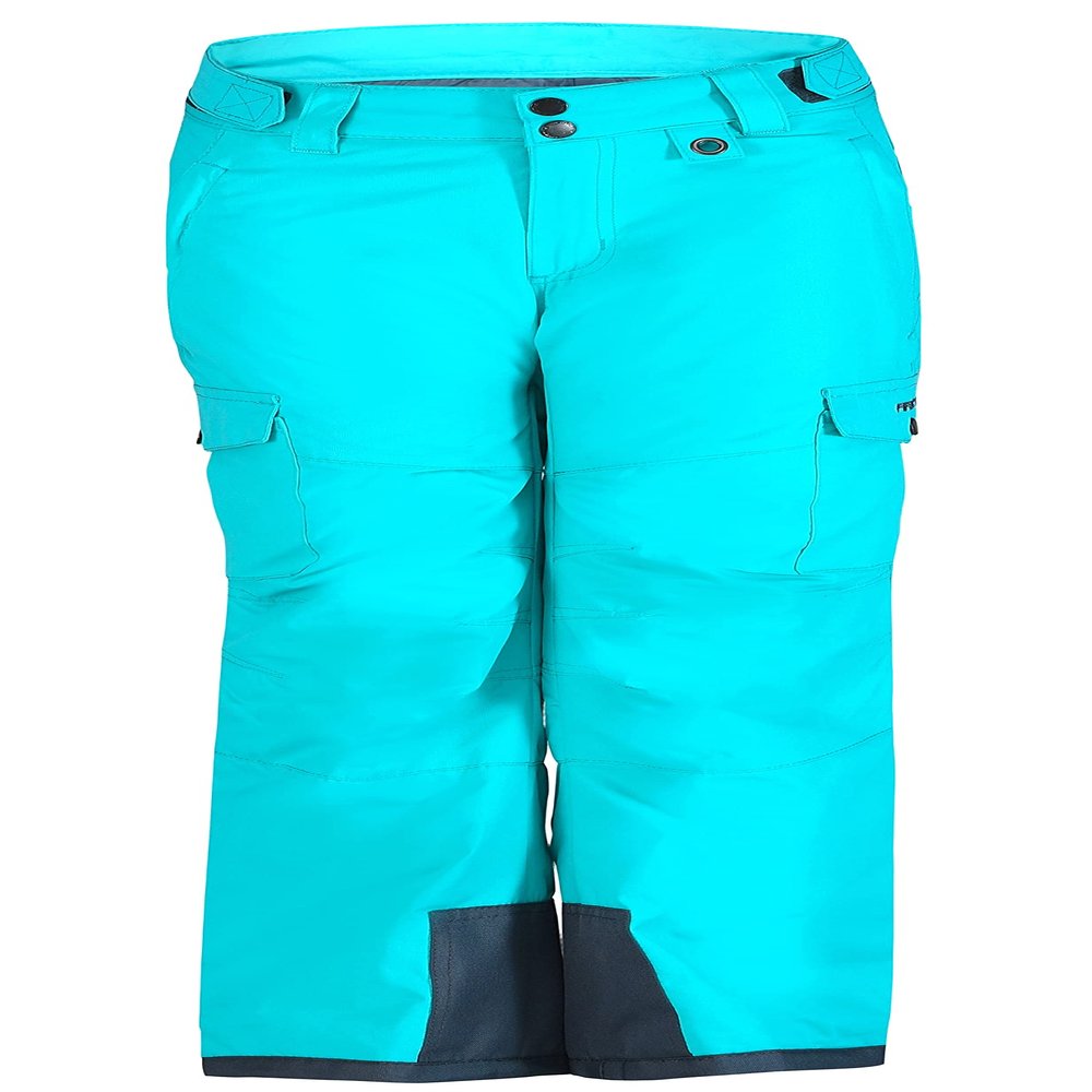 Arctix Kids Snow Sports Cargo Snow Pants with Articulated Knees, Bluebird, X-Small