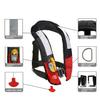 Eyson Inflatable Life Jacket Life Vest Highly Visible Manual for Adults (Black) view 4