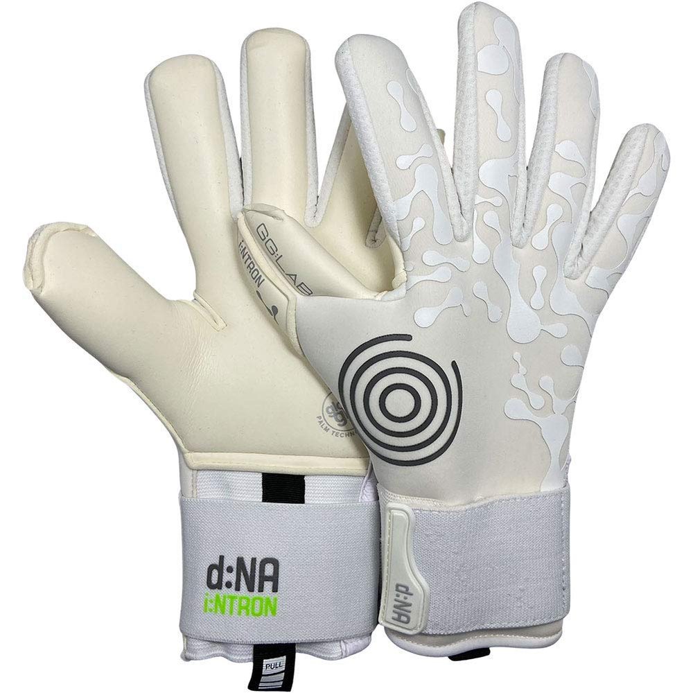 GloveGlu I:NTRON Finger Protection Goalkeeper Gloves Size 9 White