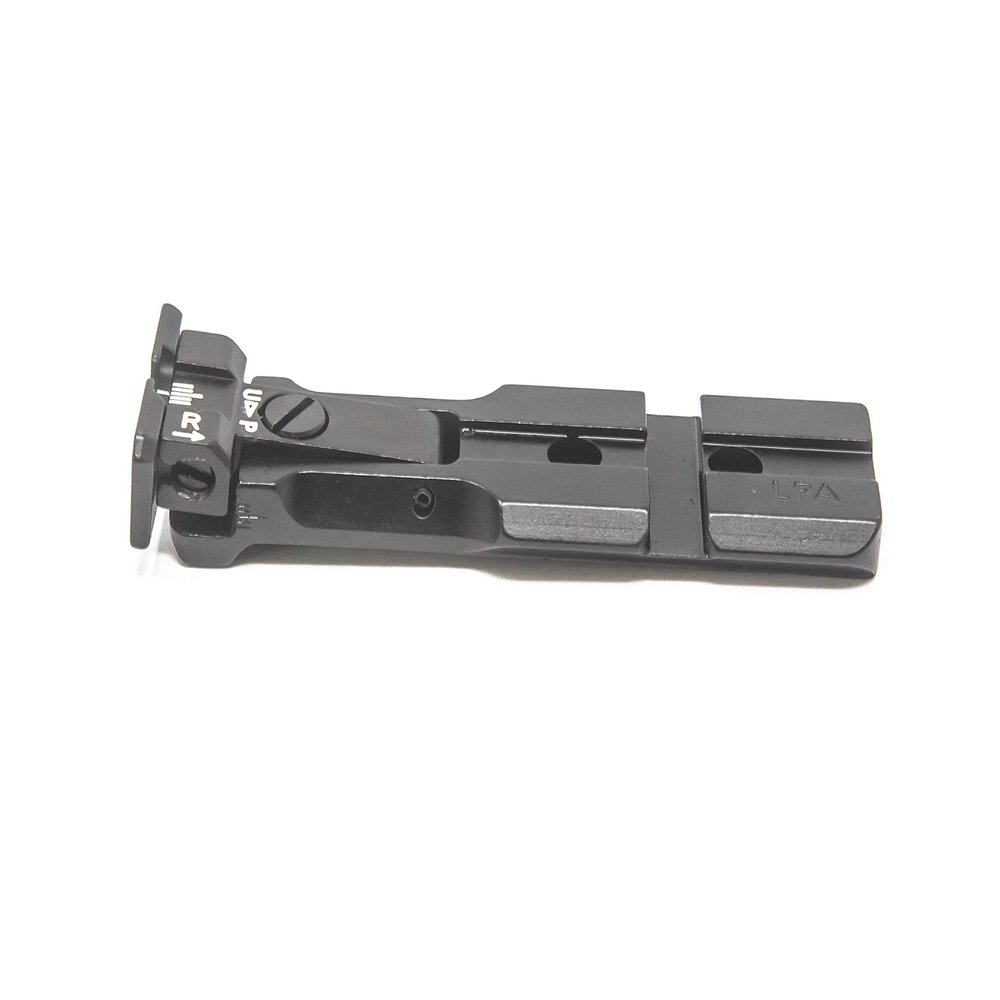 LPA S&W RMR Rear Sight Black Target Black Body