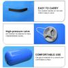 GLANT Air Mat Tumble Track AirSpot - Gymnastics Training Springboard - Round Inflatable Springboard (Air Roller-Royal BLUEWIth Pump, (Diam)23.6in*H39.4in) view 2