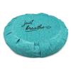 Buddha Groove Just Breathe Turquoise Chenille Meditation Zafu Cushion, Buckwheat Insert view 1