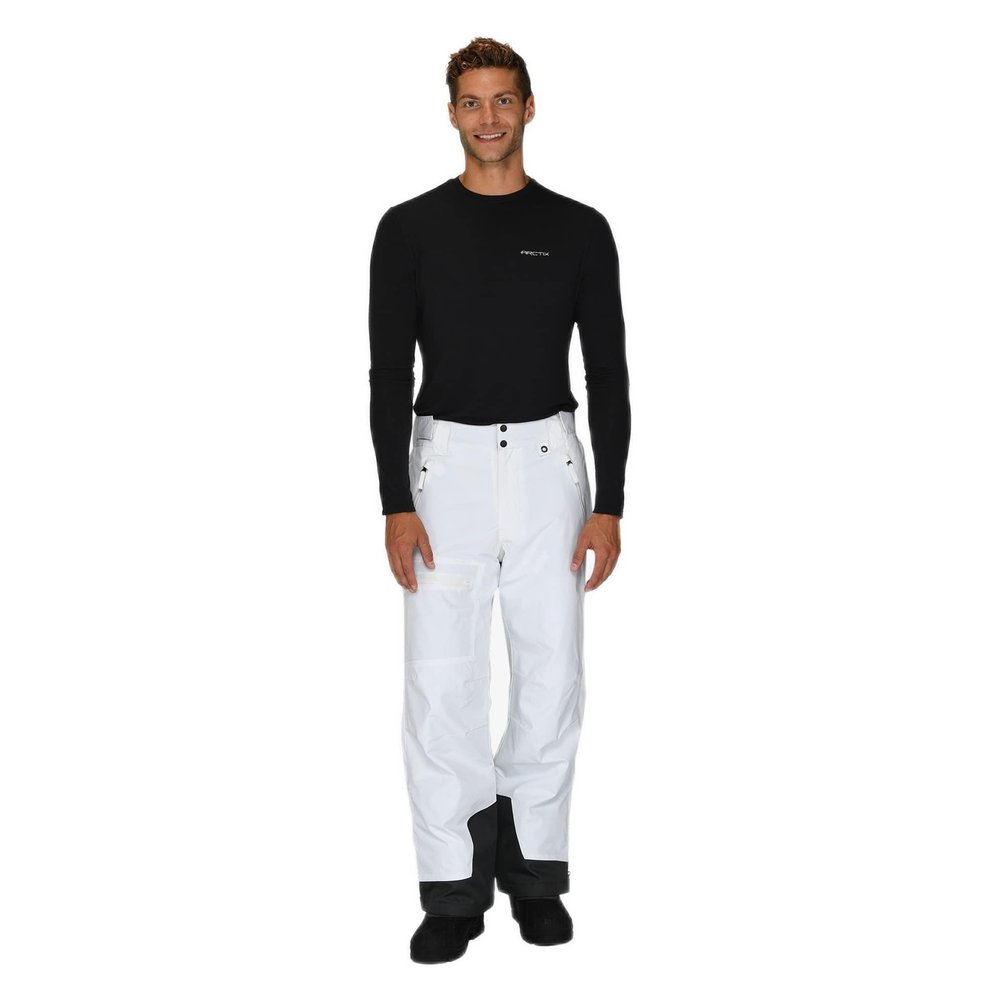 Arctix Men's Mountain Insulated Ski Pants, White, XX-Large/34" Inseam