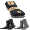 GoWith Alpaca Wool Socks for Men & Women, Extra Thick Loose-Fit Thermal Warm Cozy Winter Boot Socks Grey/Anthracite Small M 3094 view 1