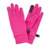 VIA by SKL Style Kids Reflective Go Anywhere Fleece Gloves, Fuchsia Pink, Size 4-7 view 1