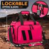 MERALIAN Range Bag - Tactical Gun Bag for Handguns, Pistols and Ammo. Padded Shooting Duffle Bag for Hunting. (Pink) view 2