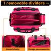 MERALIAN Range Bag - Tactical Gun Bag for Handguns, Pistols and Ammo. Padded Shooting Duffle Bag for Hunting. (Pink) view 4
