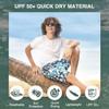 Seafoam Swim Trunks view 2