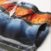 Kanu Surf boys Barracuda Quick Dry Upf 50+ Beach Swim Trunks, Mileage Navy/Orange, 18-20 US view 4