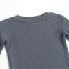 Arctic Hero Baby Boys Thermal Underwear Set - 2 Piece Waffle Knit Long Sleeve Thermal Shirt & Long Johns for Infant Toddlers, Size 4T, Charcoal view 2