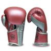 Ultimate - Pro Boxing Gloves Training and Fight - MMA Boxing Muay Thai - Super Shinning Flourcent Colors (Pink, 6 Oz) view 3