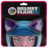 Helmet Flair MagNeatOhz Purple Cat Ears for Helmet | Made in USA | Magnetic & Interchangeable Kitty Ears for Motorcycle, Bike & Ski Helmets - Pair view 4