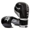 Ultimate - Pro Boxing Gloves Training and Fight - MMA Boxing Muay Thai - Super Shinning Flourcent Colors (Black, 16 Oz) view 2