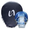 Ultimate Professional Punch Mitt - Boxing MMA Muay Thai Training (Blue) view 1
