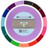 Country Brook Design - Lavender 1 Inch Super Heavy Nylon Webbing (20 Yards) view 1