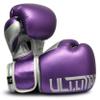 UFG Ultimate - Pro Boxing Gloves Training and Fight - MMA Boxing Muay Thai - Super Shinning Flourcent Colors (Purple, 8 Oz) view 4