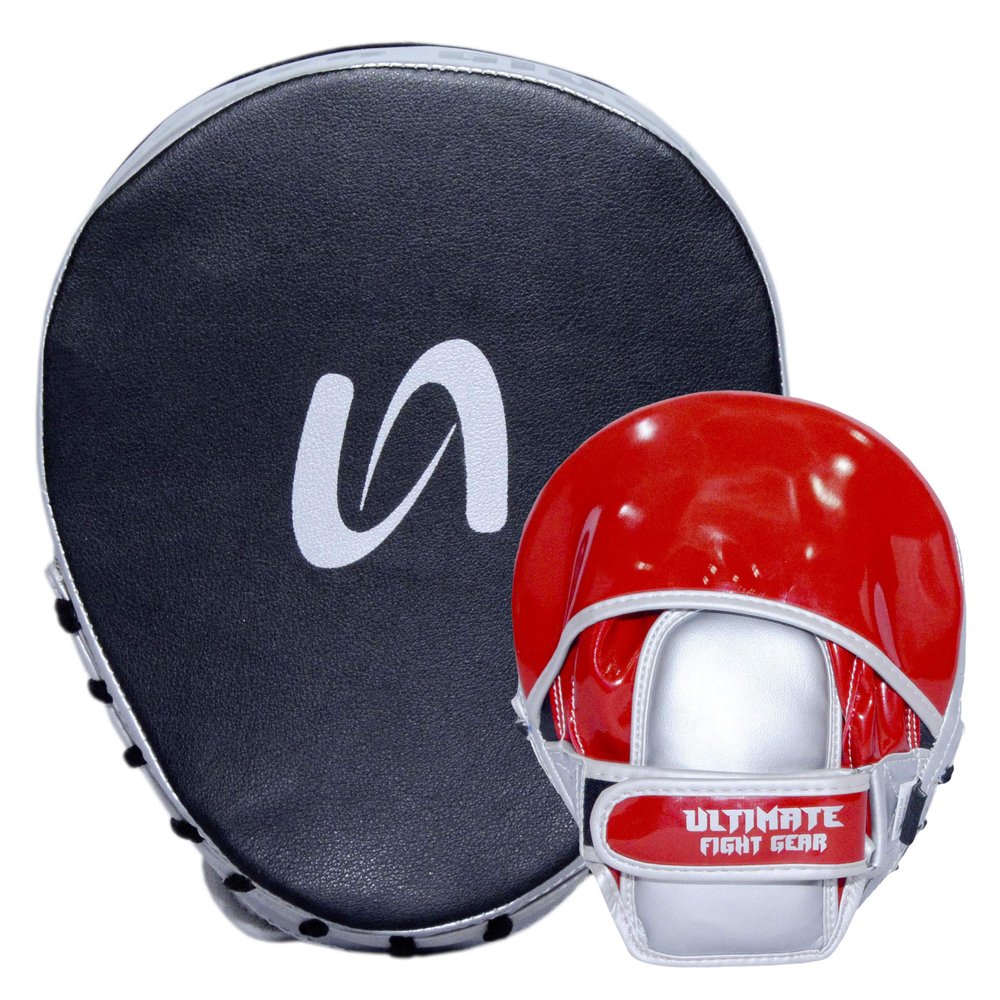 Ultimate Professional Punch Mitt - Boxing MMA Muay Thai Training (Red)