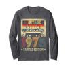 1975 January Vintage Limited Edition 48th Birthday Gift Idea Long Sleeve T-Shirt view 1