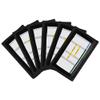 Pro Athletics QB Playbook Wristband - Football Quarterback Play Wristbands for Youth - Wrist Coach for All Sports with 3 Compartments (Black, Youth, 6-Pack) view 1