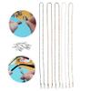 FROG SAC 5 Sunglass & Lanyard Straps, Beaded Metal Chain Sunglasses Holder Straps for Women & Men view 2