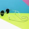 FROG SAC 5 Sunglass & Lanyard Straps, Beaded Metal Chain Sunglasses Holder Straps for Women & Men view 3