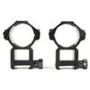 TACFUN 30mm Scope Rings for Picatinny Rail (2pcs High Profile + 2pcs Low Profile - Pack of 4) view 3