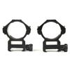 TACFUN 30mm Scope Rings for Picatinny Rail (2pcs High Profile + 2pcs Low Profile - Pack of 4) view 4