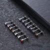 Tornito 14 Pairs Stainless Steel CZ Stud Earrings for Women Multicolor Cubic Zirconia Cartilage Helix Earrings Set Screwback 4MM view 4