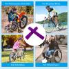 Purple Spoke Skins Covers: 8-21 inch Rims Protector & Decoration for Dirt Bike | Mountain Bike | Bicycle | Wheelchair | Motorcycle - 72 Pcs view 3
