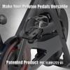 CyclingDeal Toe Cages - Compatible with Peloton Bike & Bike+ Pedals - Convert Peloton Pedals to Dual Function Pedals - Ride with Sneakers view 2