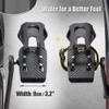 CyclingDeal Toe Cages - Compatible with Peloton Bike & Bike+ Pedals - Convert Peloton Pedals to Dual Function Pedals - Ride with Sneakers view 4
