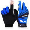 Accmor Touch Screen Cycling Sport Gloves, Women Teens Fishing Gloves, Breathable Non-Slip Bike Riding Gloves for Fishing Cycling Hunting Climbing Outdoor Sports view 1
