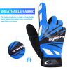 Accmor Touch Screen Cycling Sport Gloves, Women Teens Fishing Gloves, Breathable Non-Slip Bike Riding Gloves for Fishing Cycling Hunting Climbing Outdoor Sports view 4