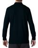 ALLNTRENDS Men's Polo Long Sleeve Shirt Bald Eagle Embroidered American USA (3XL, Navy Blue) view 3