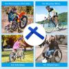 Bike Spoke Skins Covers Wheel Spoke Wraps Skins Pipe Trim Decoration Protector for Motorcycle Dirt Bike Kawasaki -72 Pcs (Navy Blue) view 3