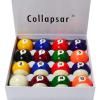 Collapsar Deluxe 2-1/4" Billiard Pool Balls Marble-Swirl Style Billiards Ball Complete 16 Ball Set (Several Style Available) (Deluxe Set) view 2