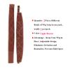 TOBBST Grip Headbands for Women, 2 Pieces Adjustable Wig Band for Lace Front, No Slip Scarf Hat Grip Band (Light Brown) view 2