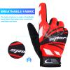 Accmor Touch Screen Cycling Sport Gloves, Women Teens Fishing Gloves, Breathable Non-Slip Bike Riding Gloves for Fishing Cycling Hunting Climbing Outdoor Sports view 4