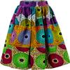 SHENBOLEN Women's African Print Skirts Ankara Traditional Casual Splicing Skirt view 1