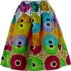SHENBOLEN Women's African Print Skirts Ankara Traditional Casual Splicing Skirt view 2
