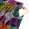 SHENBOLEN Women's African Print Skirts Ankara Traditional Casual Splicing Skirt view 4