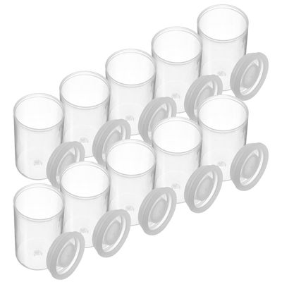 ULTECHNOVO 30pcs Film Storage Containers Travel Fishing Clear Plastic Containers Plastic Bottles Baits Storage Case Bait Storage Case Plastic Lures Bottle Bead Organizer The Pet