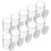 ULTECHNOVO 30pcs Film Storage Containers Travel Fishing Clear Plastic Containers Plastic Bottles Baits Storage Case Bait Storage Case Plastic Lures Bottle Bead Organizer The Pet view 1