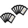 Pro Athletics QB Playbook Wristband - Football Quarterback Play Wristbands for Youth - Wrist Coach for All Sports with 3 Compartments (Black, Youth, 12-Pack) view 1