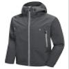 Little Donkey Andy Men's High-performance Waterproof Rain Jacket Outdoor Windbreaker Rain Coat Shell for Hiking,Golf Grey XXL view 1