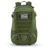 Jueachy Tactical Backpack for Men Hiking Day Pack Molle Military Rucksack Waterproof 30L EDC Bag with USA Flag Patch Green view 1