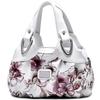 Barsine Vegan Leather Purse for Women Fashion Hobo Style Floral Handbag