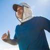 Sunday Afternoons Sun Guide Cap - Hat with Neck Flap - UV Protection - Womens & Mens Sun Hat - Ball & Baseball Cap with Neck Cover - Summer Hiking, Fishing, Running, Bluestone, L/XL view 3